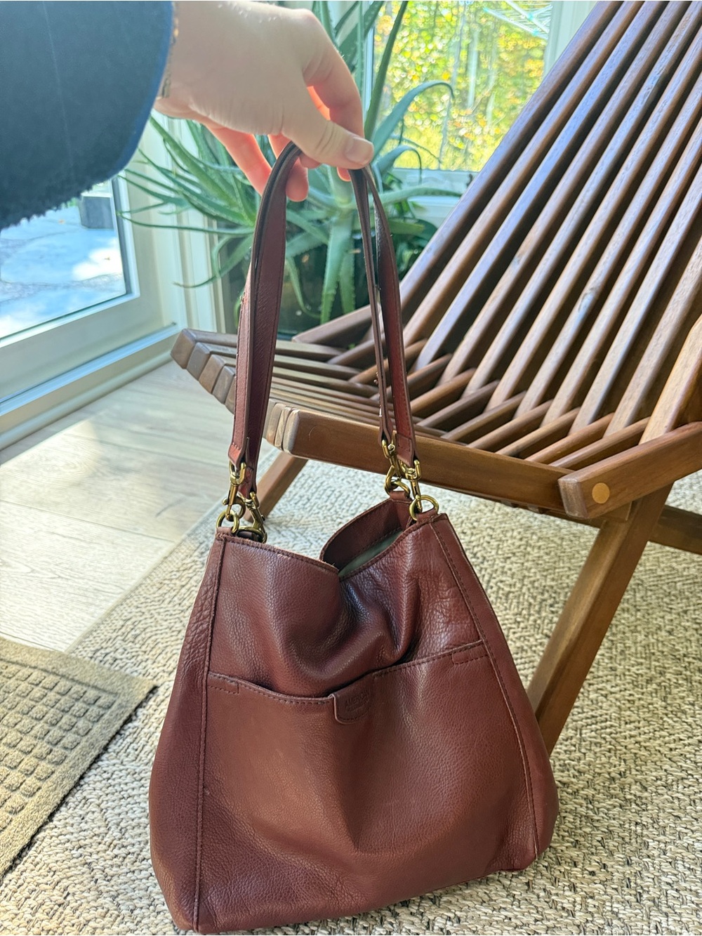 American Leather Co - Hobo Bag in Brown
